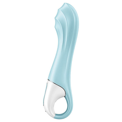 SATISFYER - AIR PUMP VIBRATOR 5+ INFLATABLE G-SPOT VIBRATOR APP BLUE - Happytoys Sexshop: online sex shop for Feeling Happy & Easy 😊 - Discreet geleverd