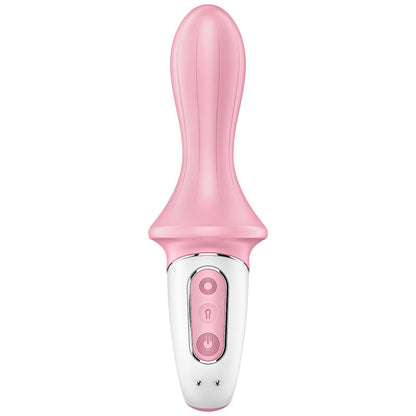 SATISFYER - AIR PUMP BOOTY 5+ INFLATABLE ANAL VIBRATOR PINK - Happytoys Sexshop: online sex shop for Feeling Happy & Easy 😊 - Discreet geleverd