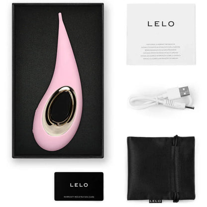 LELO - DOT CLITORIS STIMULATOR - PINK - Happytoys Sexshop: online sex shop for Feeling Happy & Easy 😊 - Discreet geleverd