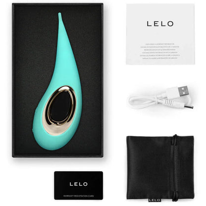 LELO - DOT CLITORIS STIMULATOR - AQUA GREEN - Happytoys Sexshop: online sex shop for Feeling Happy & Easy 😊 - Discreet geleverd