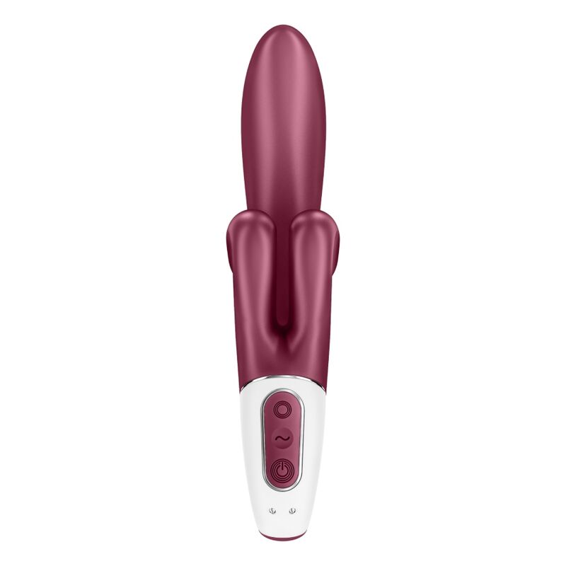 SATISFYER - TOUCH ME RABBIT VIBRATION RED - Happytoys Sexshop: online sex shop for Feeling Happy & Easy 😊 - Discreet geleverd
