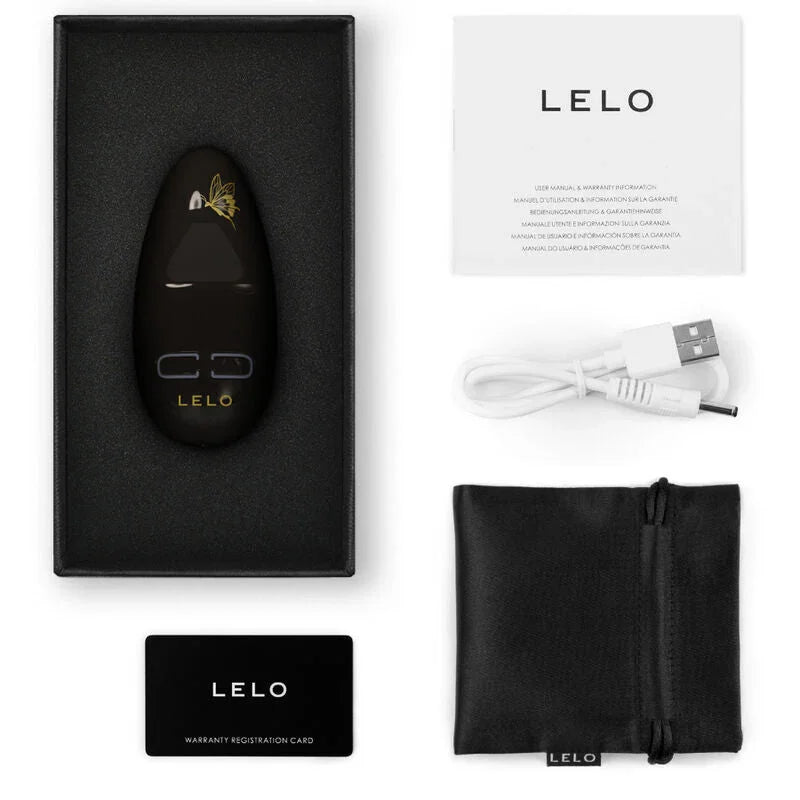 LELO - NEA 3 PERSONAL MASSAGER BLACK - Happytoys Sexshop: online sex shop for Feeling Happy & Easy 😊 - Discreet geleverd