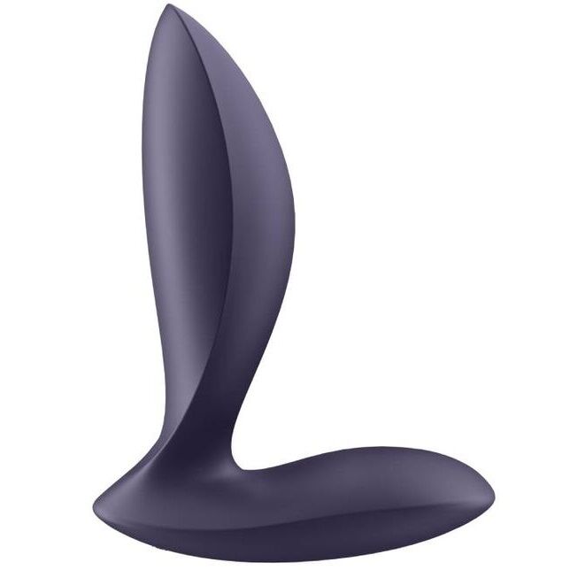 SATISFYER - POWER PLUG PURPLE - Happytoys Sexshop: online sex shop for Feeling Happy & Easy 😊 - Discreet geleverd