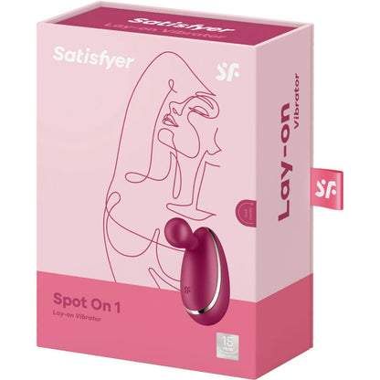 SATISFYER - SPOT ON 1 BERRY - Happytoys Sexshop: online sex shop for Feeling Happy & Easy 😊 - Discreet geleverd