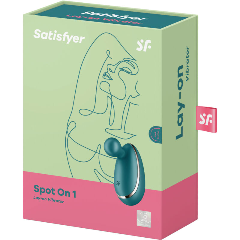 SATISFYER - SPOT ON 1 GREEN - Happytoys Sexshop: online sex shop for Feeling Happy & Easy 😊 - Discreet geleverd