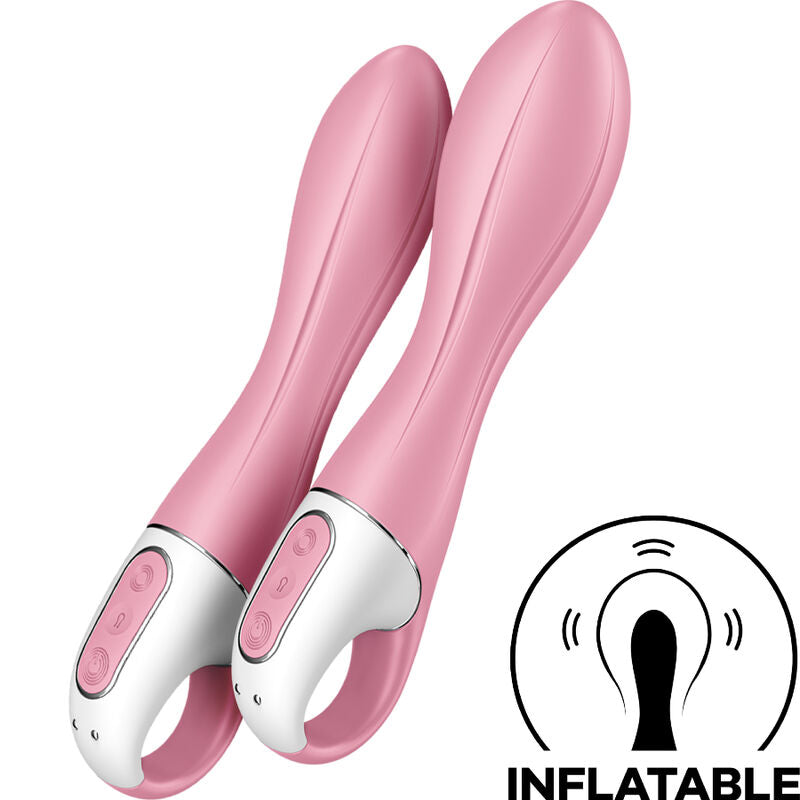 SATISFYER - AIR PUMP VIBRATOR 2 PINK - Happytoys Sexshop: online sex shop for Feeling Happy & Easy 😊 - Discreet geleverd