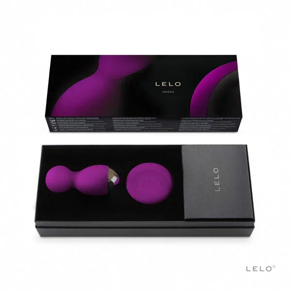 LELO - BADGE HULA BALLS PURPLE - Happytoys Sexshop: online sex shop for Feeling Happy & Easy 😊 - Discreet geleverd