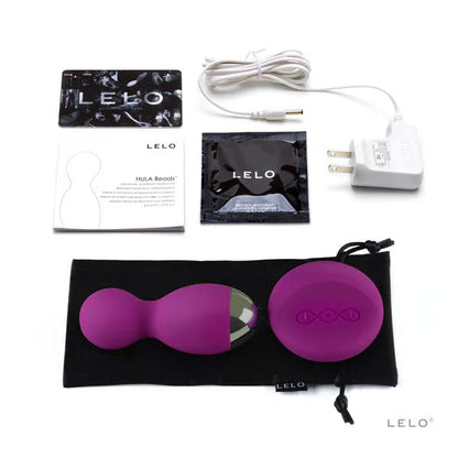 LELO - BADGE HULA BALLS PURPLE - Happytoys Sexshop: online sex shop for Feeling Happy & Easy 😊 - Discreet geleverd