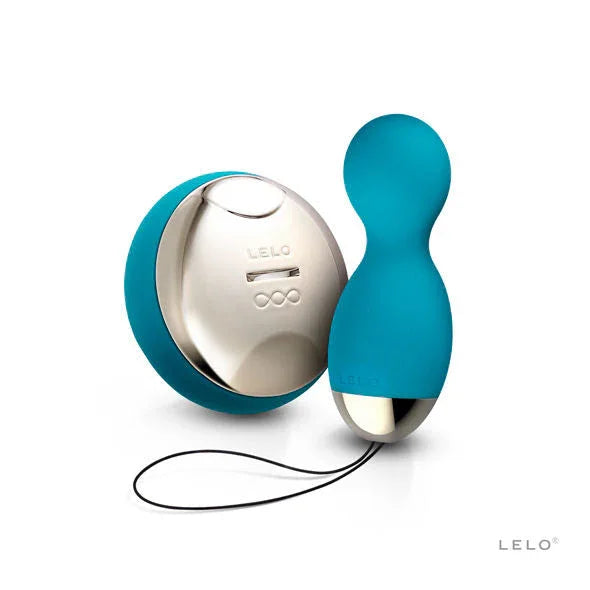 LELO - BADGE BLUE HULA BALLS - Happytoys Sexshop: online sex shop for Feeling Happy & Easy 😊 - Discreet geleverd