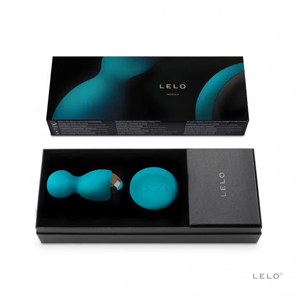 LELO - BADGE BLUE HULA BALLS - Happytoys Sexshop: online sex shop for Feeling Happy & Easy 😊 - Discreet geleverd