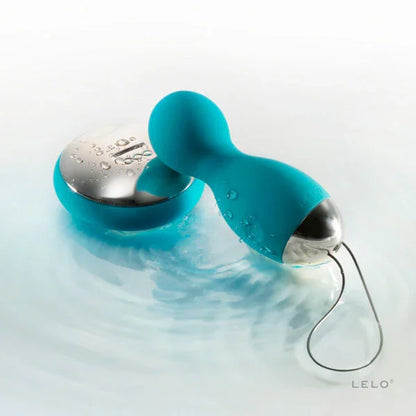 LELO - BADGE BLUE HULA BALLS - Happytoys Sexshop: online sex shop for Feeling Happy & Easy 😊 - Discreet geleverd
