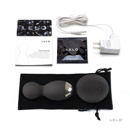 LELO - BADGE HULA BALLS BLACK - Happytoys Sexshop: online sex shop for Feeling Happy & Easy 😊 - Discreet geleverd