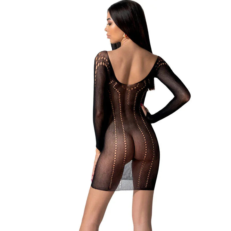 PASSION - BS101 BODYSTOCKING BLACK ONE SIZE - Happytoys Sexshop: online sex shop for Feeling Happy & Easy 😊 - Discreet geleverd