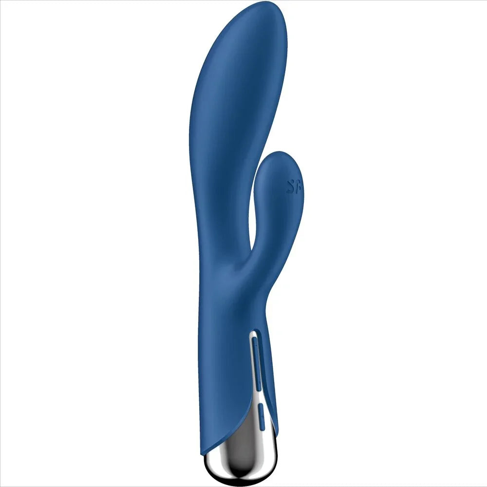SATISFYER - SPINNING RABBIT 1 CLITORIS AND RED G-SPOT STIMULATION - Happytoys Sexshop: online sex shop for Feeling Happy & Easy 😊 - Discreet geleverd