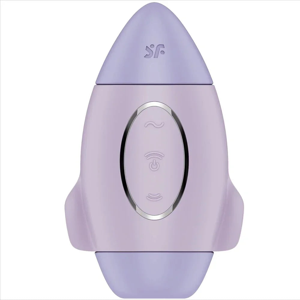 SATISFYER - MISSION CONTROL LILAC SMALL DOUBLE IMPULSE VIBRATOR - Happytoys Sexshop: online sex shop for Feeling Happy & Easy 😊 - Discreet geleverd
