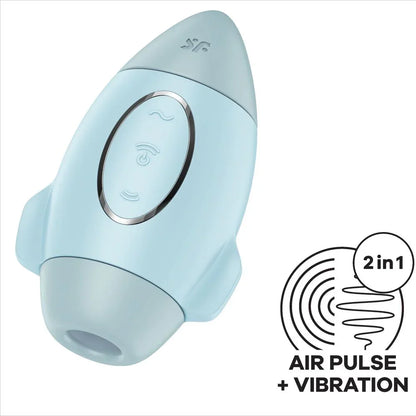 SATISFYER - MISSION CONTROL LILAC SMALL DOUBLE IMPULSE VIBRATOR - Happytoys Sexshop: online sex shop for Feeling Happy & Easy 😊 - Discreet geleverd