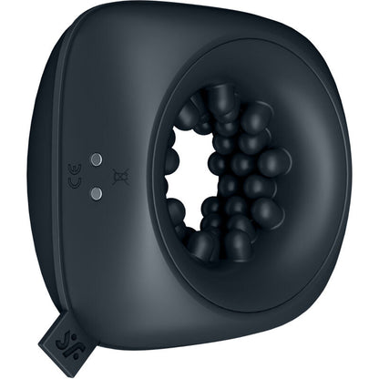 SATISFYER - RING STROKER MASTURBATOR & VIBRATOR - Happytoys Sexshop: online sex shop for Feeling Happy & Easy 😊 - Discreet geleverd