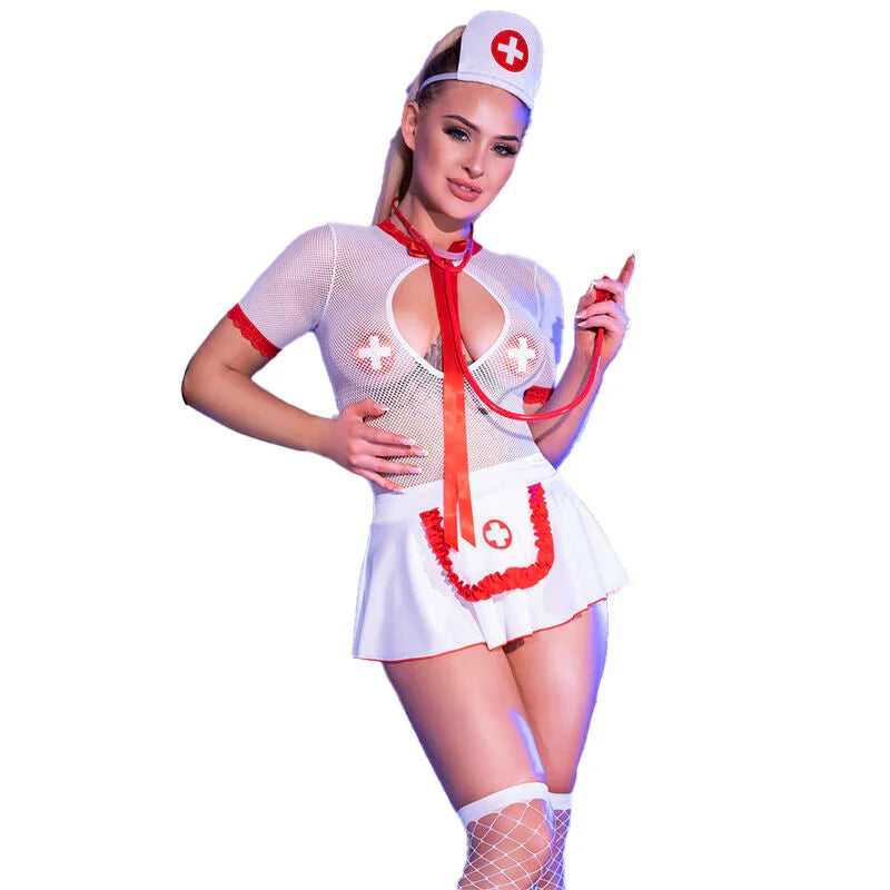 CHILIROSE - CR 4365 COSTUME NURSE SEXY S/M - Happytoys Sexshop: online sex shop for Feeling Happy & Easy 😊 - Discreet geleverd