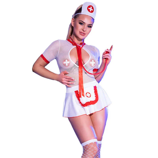 CHILIROSE - CR 4365 COSTUME NURSE SEXY S/M - Happytoys Sexshop: online sex shop for Feeling Happy & Easy 😊 - Discreet geleverd