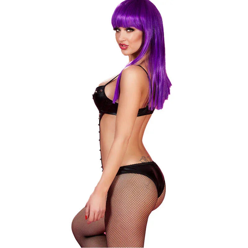 CHILIROSE - CR 3573 BODYSUIT BLACK L/XL - Happytoys Sexshop: online sex shop for Feeling Happy & Easy 😊 - Discreet geleverd