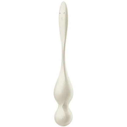 SATISFYER - LOVE BIRDS VIBRATING KEGEL BALLS WHITE - Happytoys Sexshop: online sex shop for Feeling Happy & Easy 😊 - Discreet geleverd