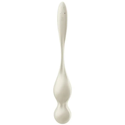 SATISFYER - LOVE BIRDS VIBRATING KEGEL BALLS WHITE - Happytoys Sexshop: online sex shop for Feeling Happy & Easy 😊 - Discreet geleverd