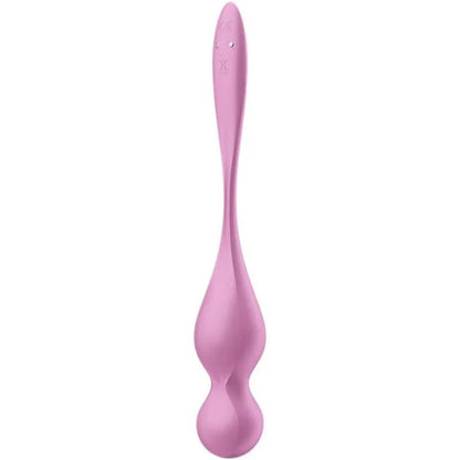 SATISFYER - LOVE BIRDS VIBRATING KEGEL BALLS PINK - Happytoys Sexshop: online sex shop for Feeling Happy & Easy 😊 - Discreet geleverd