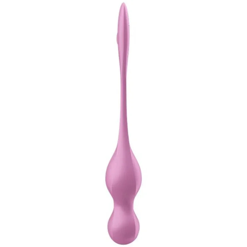 SATISFYER - LOVE BIRDS VIBRATING KEGEL BALLS PINK - Happytoys Sexshop: online sex shop for Feeling Happy & Easy 😊 - Discreet geleverd