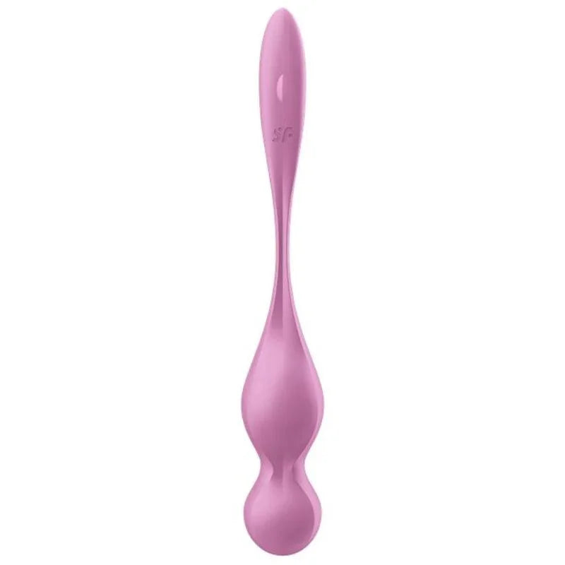 SATISFYER - LOVE BIRDS VIBRATING KEGEL BALLS PINK - Happytoys Sexshop: online sex shop for Feeling Happy & Easy 😊 - Discreet geleverd