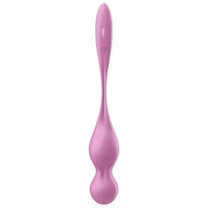 SATISFYER - LOVE BIRDS VIBRATING KEGEL BALLS PINK - Happytoys Sexshop: online sex shop for Feeling Happy & Easy 😊 - Discreet geleverd