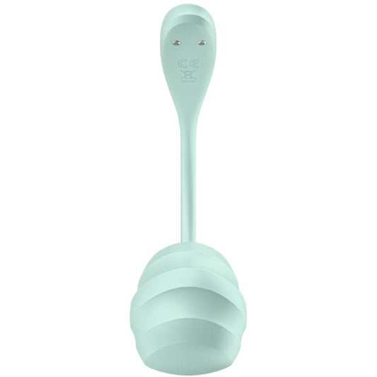 SATISFYER - SMOOTH PETAL G-POINT STIMULATOR WATER GREEN FREE APP - Happytoys Sexshop: online sex shop for Feeling Happy & Easy 😊 - Discreet geleverd