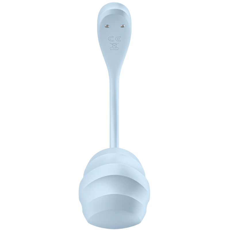 SATISFYER - SMOOTH PETAL G-POINT STIMULATOR SKY BLUE FREE APP - Happytoys Sexshop: online sex shop for Feeling Happy & Easy 😊 - Discreet geleverd