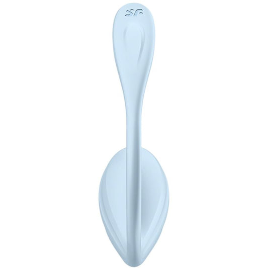 SATISFYER - SMOOTH PETAL G-POINT STIMULATOR SKY BLUE FREE APP - Happytoys Sexshop: online sex shop for Feeling Happy & Easy 😊 - Discreet geleverd