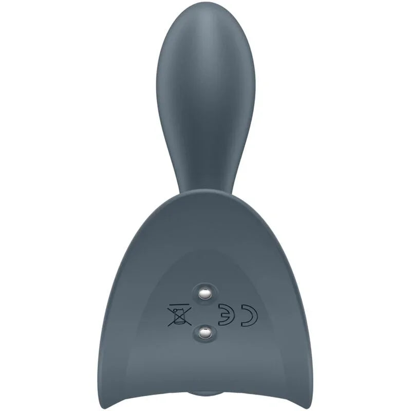 SATISFYER - BOOTY ABSOLUTE BEGINNERS 2 ANAL PLUG VIBRATOR UNISEX BLACK - Happytoys Sexshop: online sex shop for Feeling Happy & Easy 😊 - Discreet geleverd