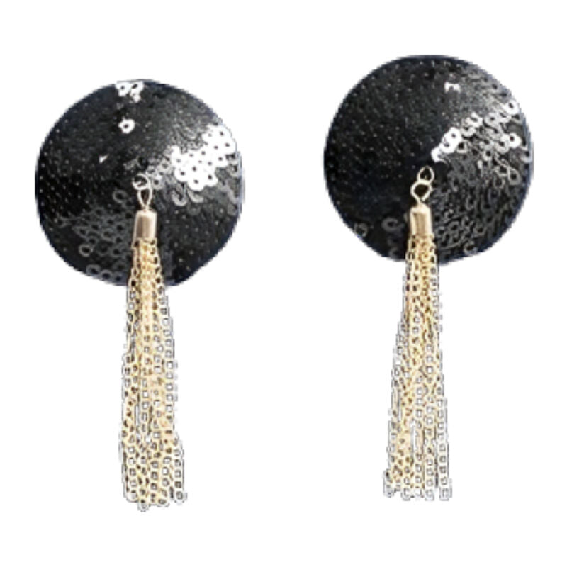 CHILIROSE - CR 4714 NIPPLE COVERS BLACK - Happytoys Sexshop: online sex shop for Feeling Happy & Easy 😊 - Discreet geleverd