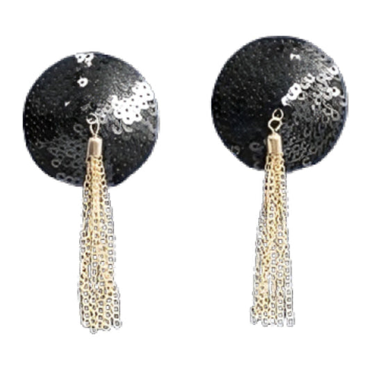 CHILIROSE - CR 4714 NIPPLE COVERS BLACK - Happytoys Sexshop: online sex shop for Feeling Happy & Easy 😊 - Discreet geleverd