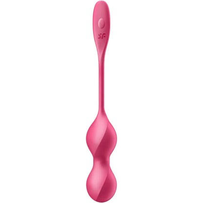 SATISFYER - LOVE BIRDS 2 VIBRATING KEGEL BALLS + FREE APP - Happytoys Sexshop: online sex shop for Feeling Happy & Easy 😊 - Discreet geleverd