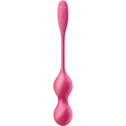 SATISFYER - LOVE BIRDS 2 VIBRATING KEGEL BALLS + FREE APP - Happytoys Sexshop: online sex shop for Feeling Happy & Easy 😊 - Discreet geleverd