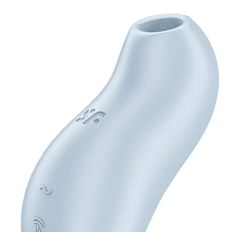 SATISFYER - POCKET PRO 1 CLITORIS STIMULATOR LIGHT BLUE - Happytoys Sexshop: online sex shop for Feeling Happy & Easy 😊 - Discreet geleverd