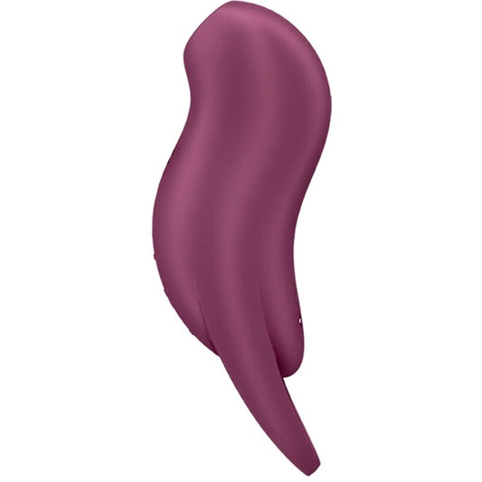 SATISFYER - POCKET PRO 1 CLITORIS STIMULATOR GARNET - Happytoys Sexshop: online sex shop for Feeling Happy & Easy 😊 - Discreet geleverd
