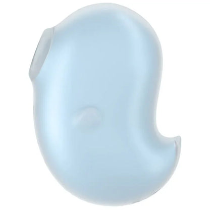 SATISFYER - CUTIE GHOST LAY-ON VIBRATOR LIGHT BLUE - Happytoys Sexshop: online sex shop for Feeling Happy & Easy 😊 - Discreet geleverd