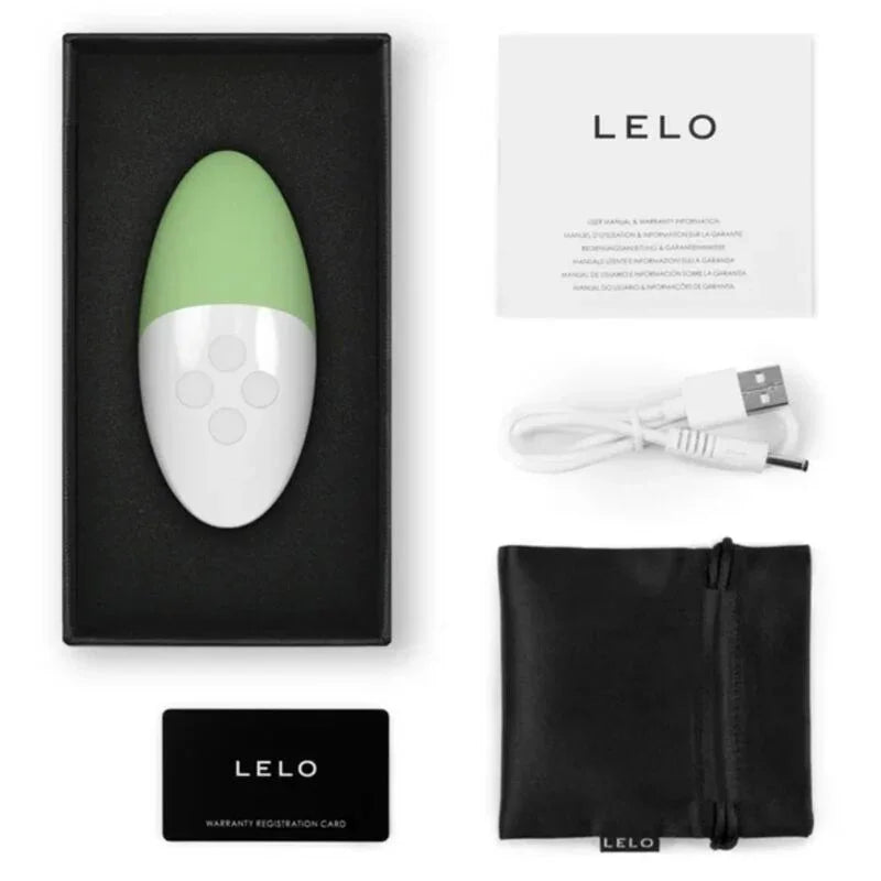 LELO - SIRI 3 CLITORIS MASSAGER PISTACHIO CREAM - Happytoys Sexshop: online sex shop for Feeling Happy & Easy 😊 - Discreet geleverd