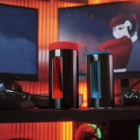 LELO - F1S V3 MALE MASTURBATOR TEAL - Happytoys Sexshop: online sex shop for Feeling Happy & Easy 😊 - Discreet geleverd