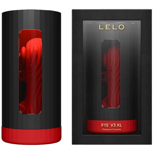 LELO - F1S V3 MALE MASTURBATOR RED XL - Happytoys Sexshop: online sex shop for Feeling Happy & Easy 😊 - Discreet geleverd