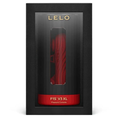 LELO - F1S V3 MALE MASTURBATOR RED XL - Happytoys Sexshop: online sex shop for Feeling Happy & Easy 😊 - Discreet geleverd