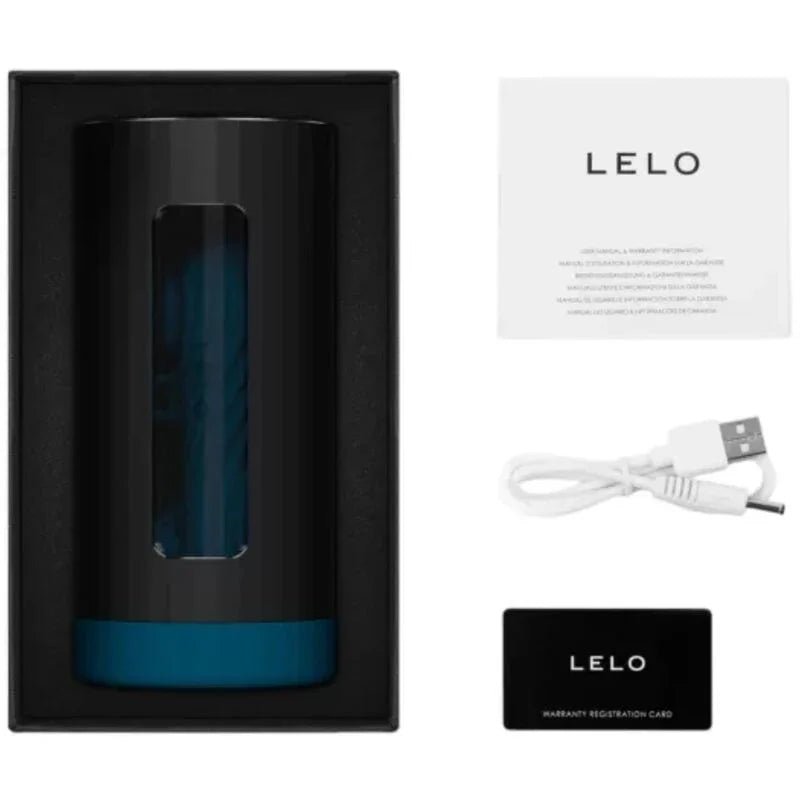 LELO - F1S V3 MALE MASTURBATOR TEAL XL - Happytoys Sexshop: online sex shop for Feeling Happy & Easy 😊 - Discreet geleverd