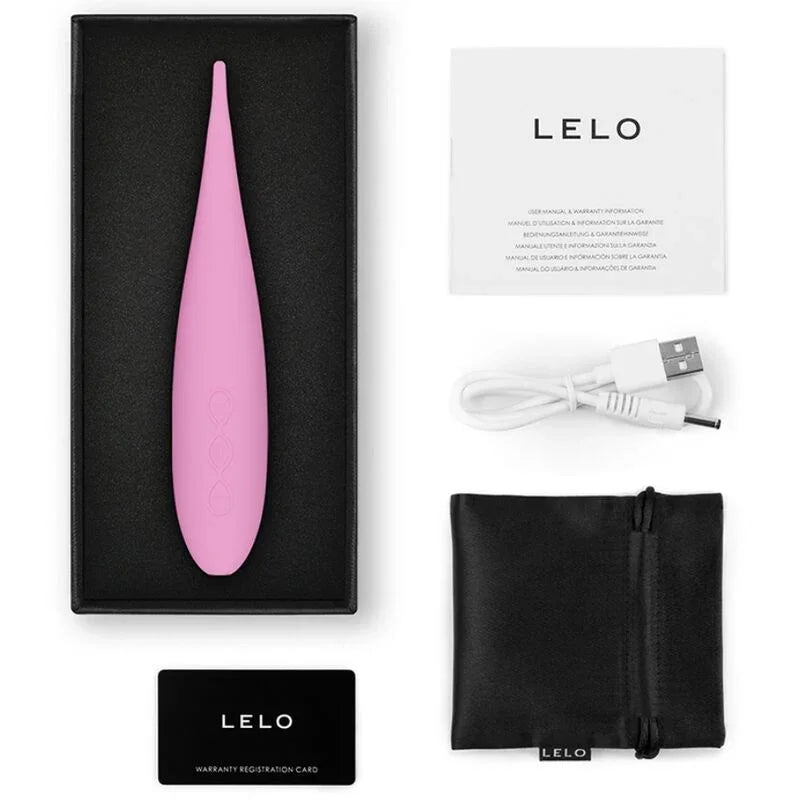 LELO - DOT TRAVEL CLITORIS STIMULATOR PINK - Happytoys Sexshop: online sex shop for Feeling Happy & Easy 😊 - Discreet geleverd