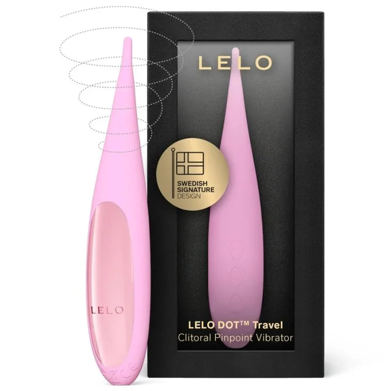 LELO - DOT TRAVEL CLITORIS STIMULATOR PINK - Happytoys Sexshop: online sex shop for Feeling Happy & Easy 😊 - Discreet geleverd