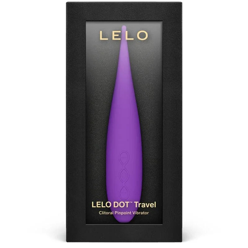 LELO - DOT TRAVEL CLITORIS STIMULATOR PURPLE - Happytoys Sexshop: online sex shop for Feeling Happy & Easy 😊 - Discreet geleverd