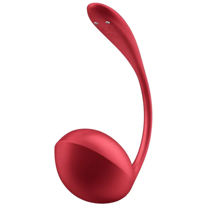 SATISFYER - SHINY PETAL G POINT REMOTE CONTROL STIMULATOR RED FREE APP - Happytoys Sexshop: online sex shop for Feeling Happy & Easy 😊 - Discreet geleverd